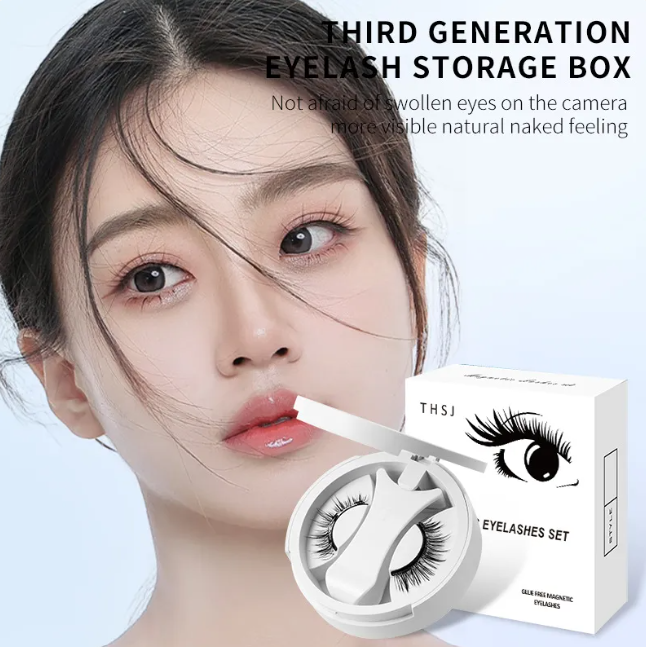 Magnetic Eyelashes Set: Glue-Free Lashes