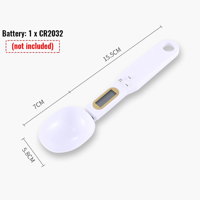The Precise-Pour: LCD Digital Measuring Spoon