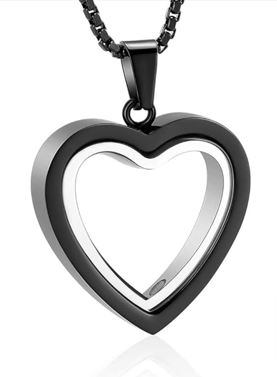 The Eternal-Bond: Heart Keepsake Pendent