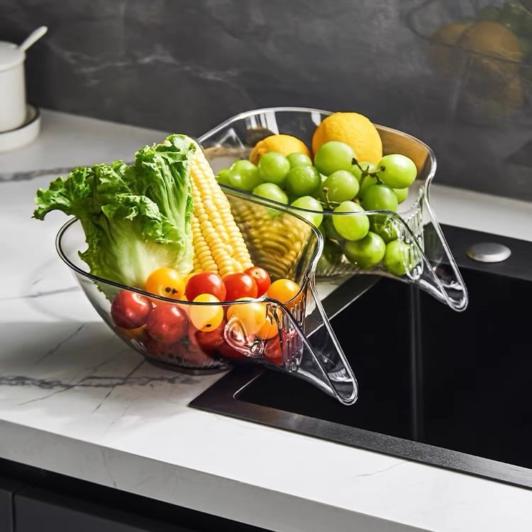 Snap-Strain Basket: The Salad Sidekick