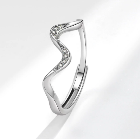 The "Hawaiian Wave" Ring