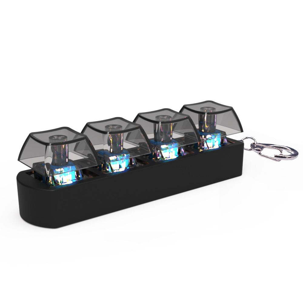 The Click-Key : 4-Key Mechanical Fidget Toy