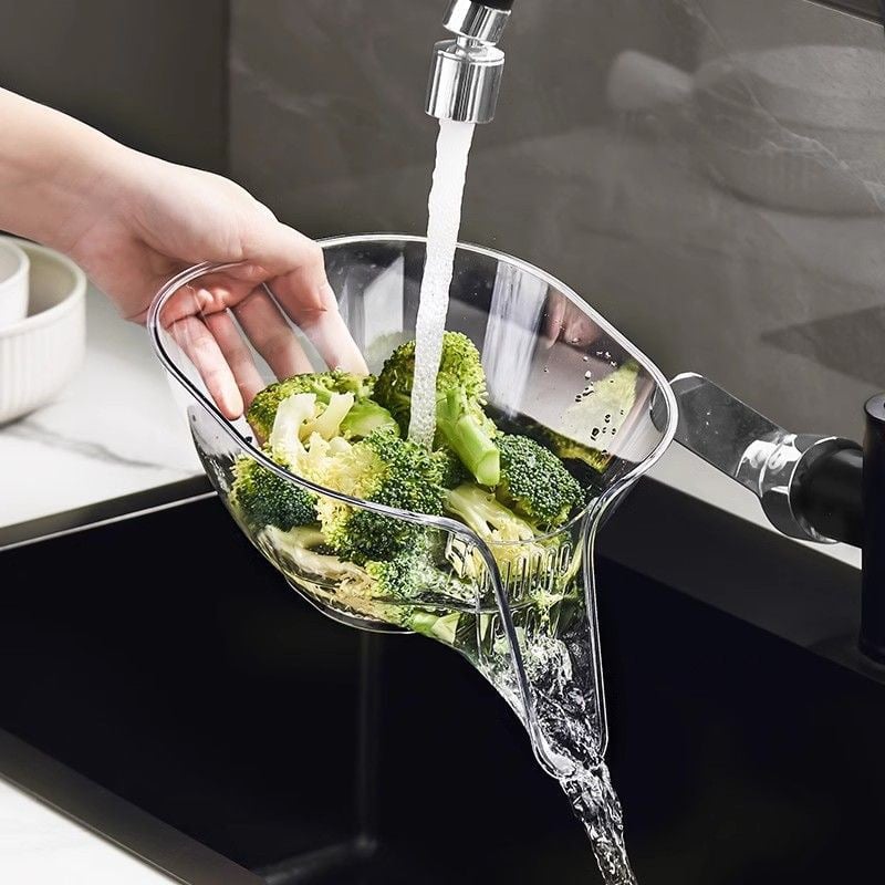 Snap-Strain Basket: The Salad Sidekick