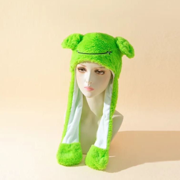 Cute Animal Wiggle Ear Hat