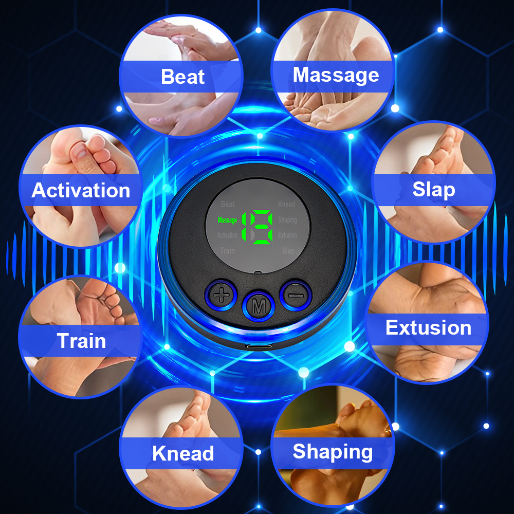 The Step-Serenity: Smart Pulse Foot Relaxation Pad