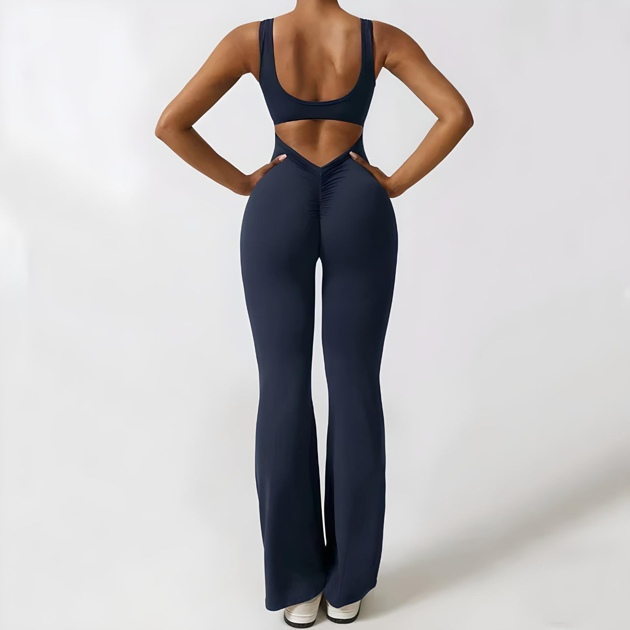 Nova-Flare: Flared Jumpsuit