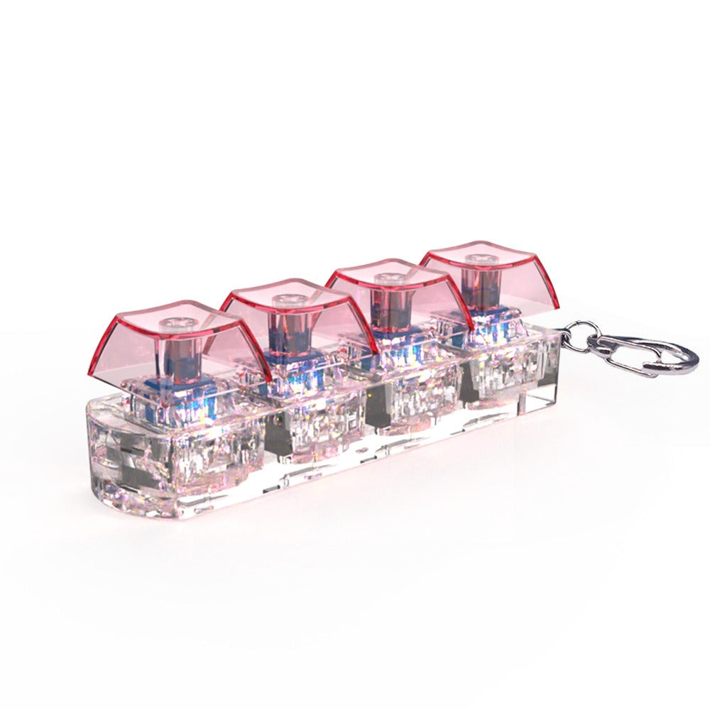 The Click-Key : 4-Key Mechanical Fidget Toy