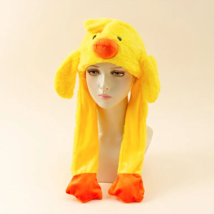 Cute Animal Wiggle Ear Hat