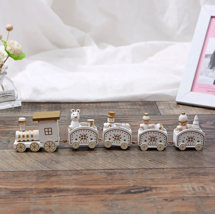Wooden Holiday Train