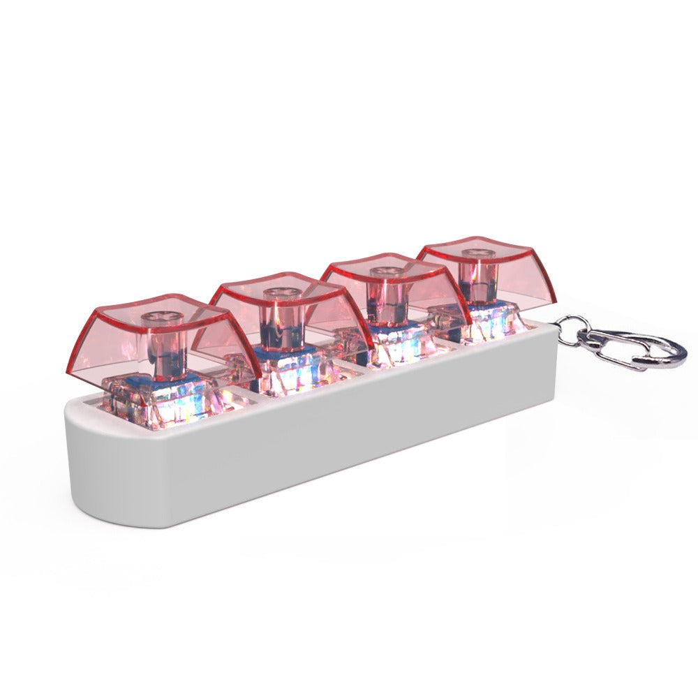 The Click-Key : 4-Key Mechanical Fidget Toy