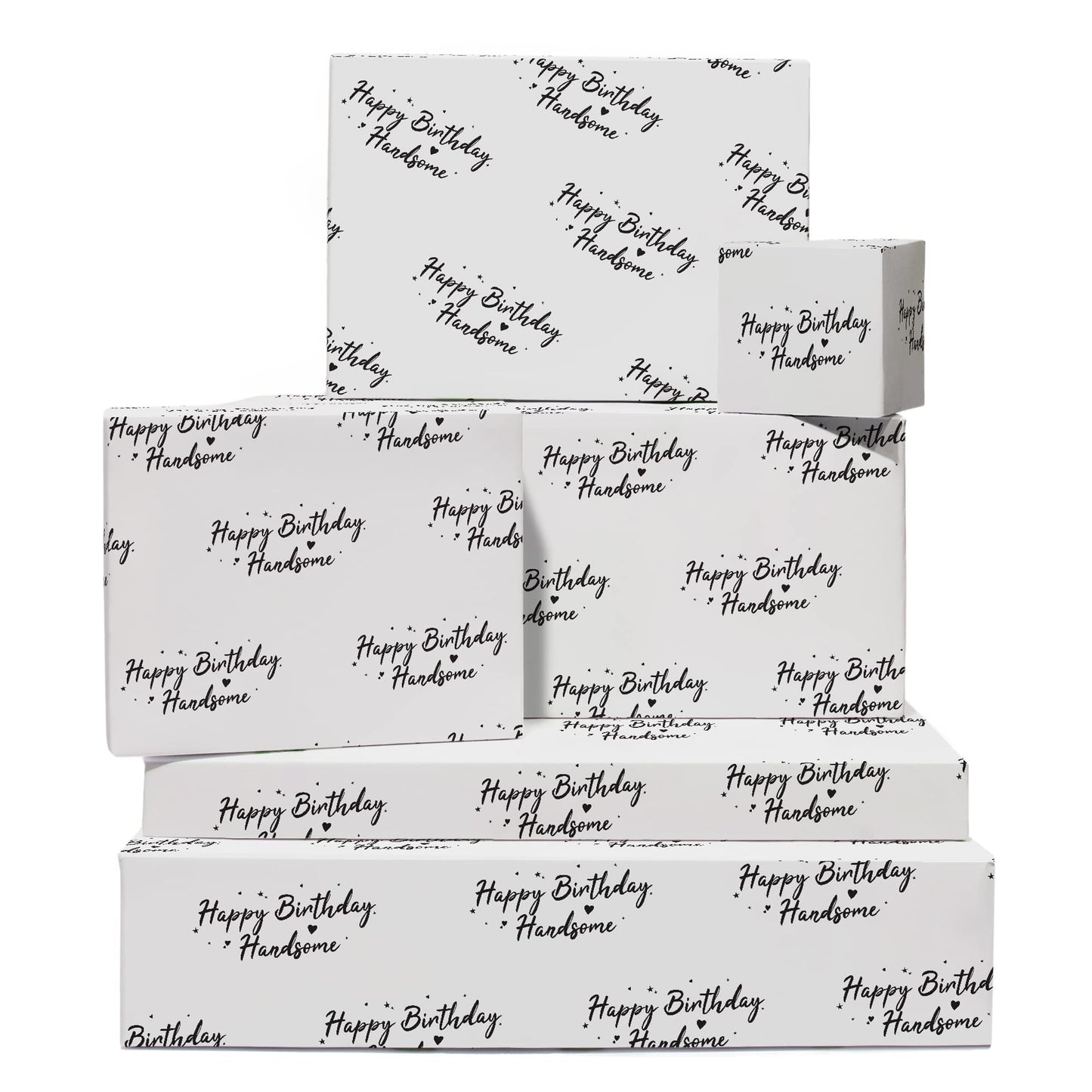 Gift Wrapping Paper and Tags Set (6-Pack)