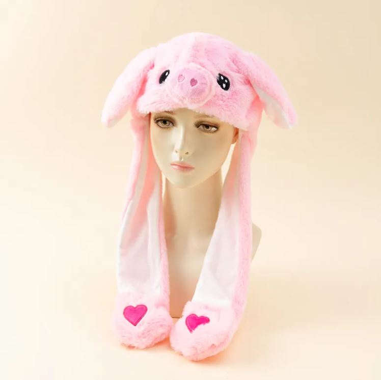 Cute Animal Wiggle Ear Hat