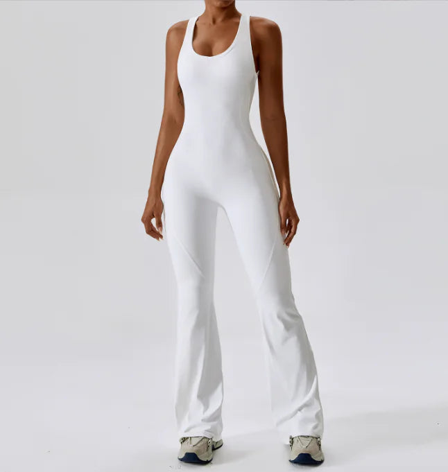 Nova-Flare: Flared Jumpsuit