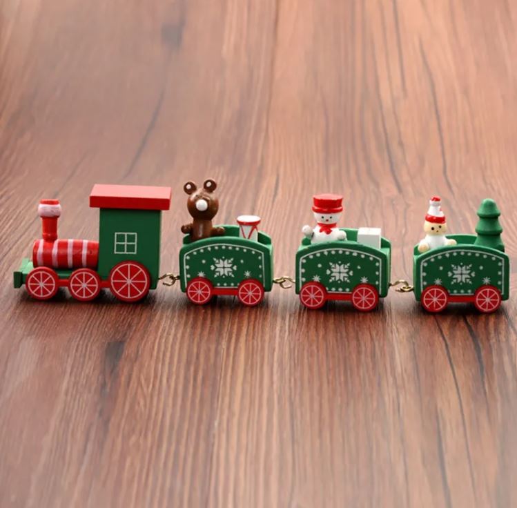 Wooden Holiday Train