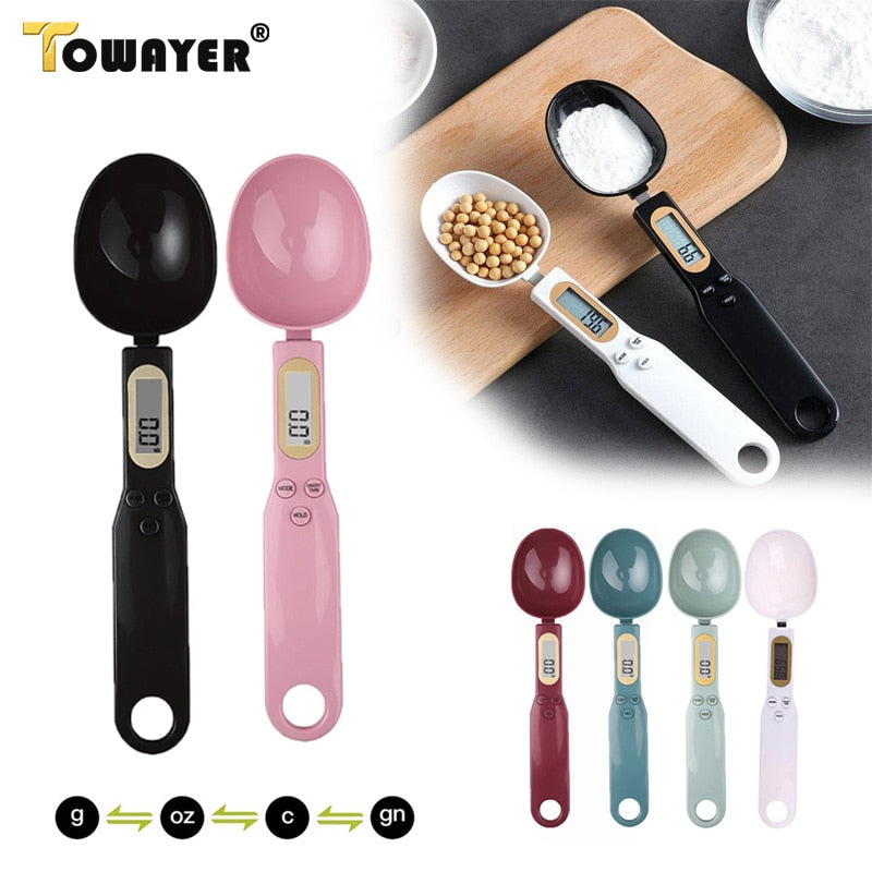 The Precise-Pour: LCD Digital Measuring Spoon