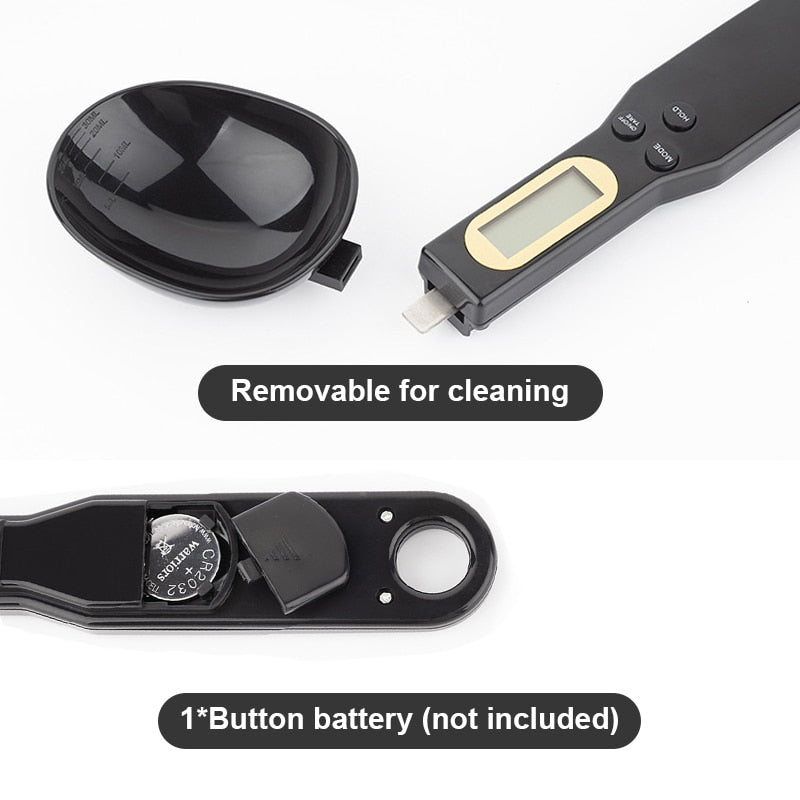 The Precise-Pour: LCD Digital Measuring Spoon