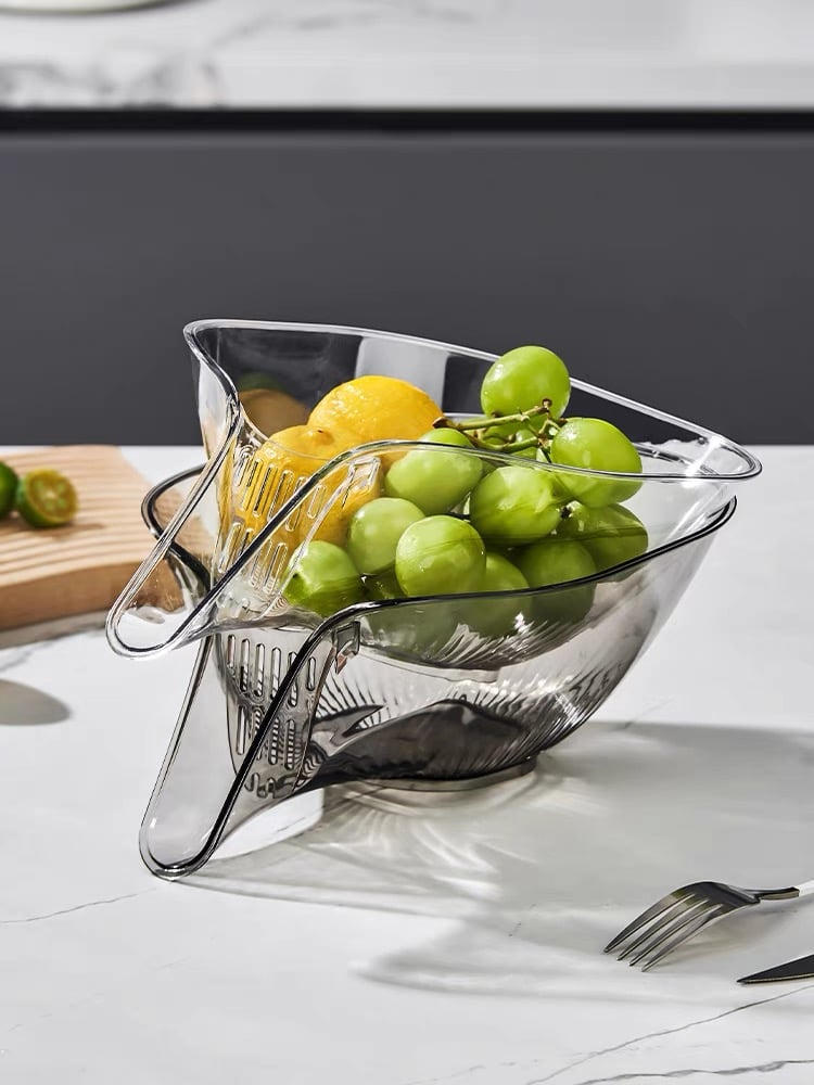 Snap-Strain Basket: The Salad Sidekick