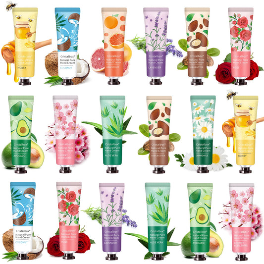 Luxury 18-Pack Travel Hand Cream Gift Set