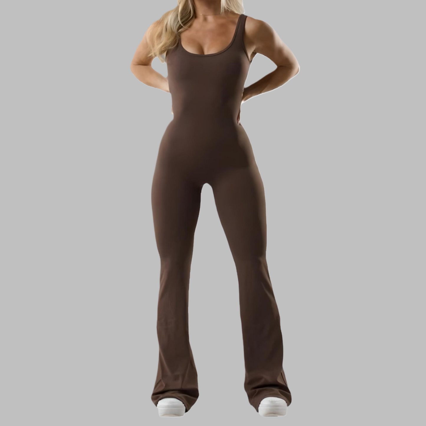 Nova-Flare: Flared Jumpsuit