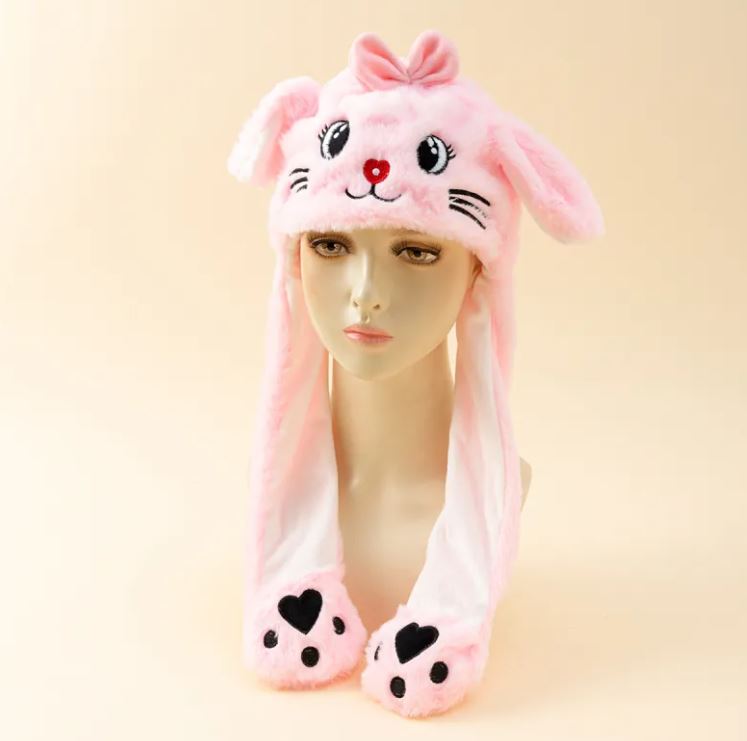 Cute Animal Wiggle Ear Hat
