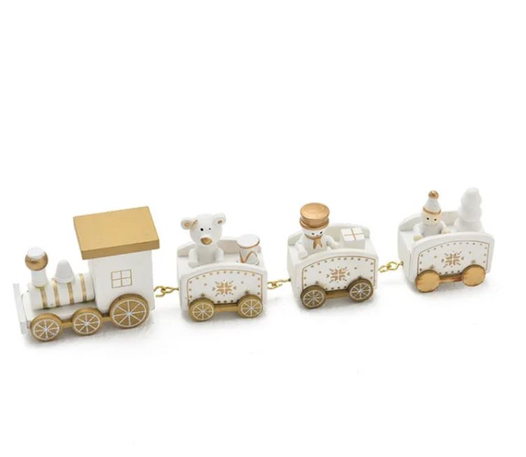 Wooden Holiday Train