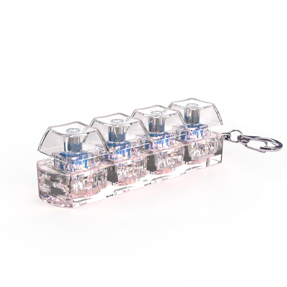 The Click-Key : 4-Key Mechanical Fidget Toy