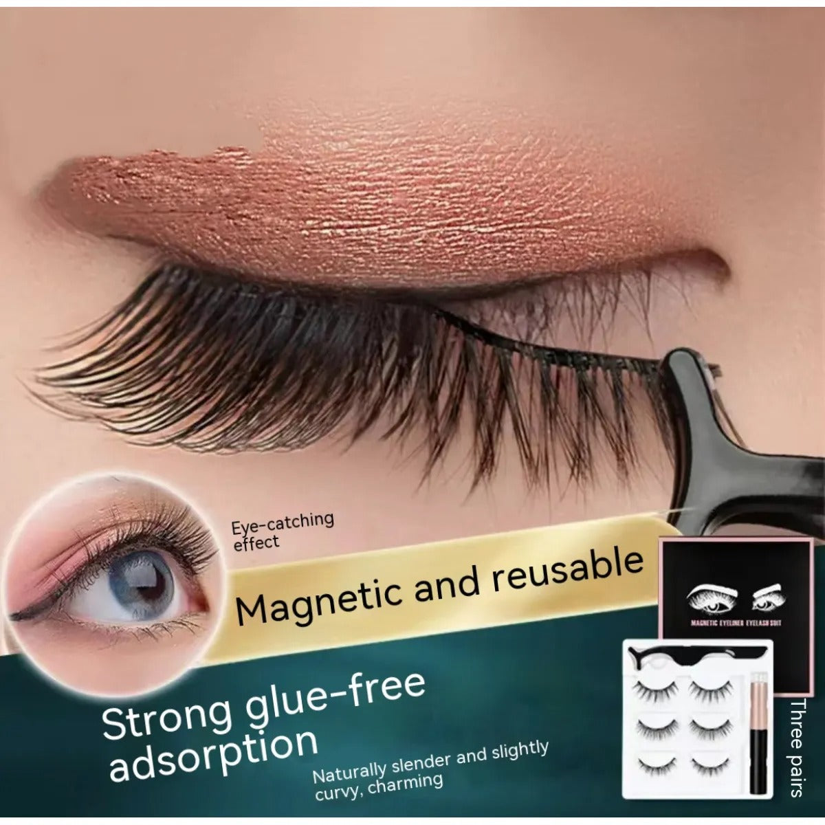 Magnetic Glam Eyeliner & Lash Kit