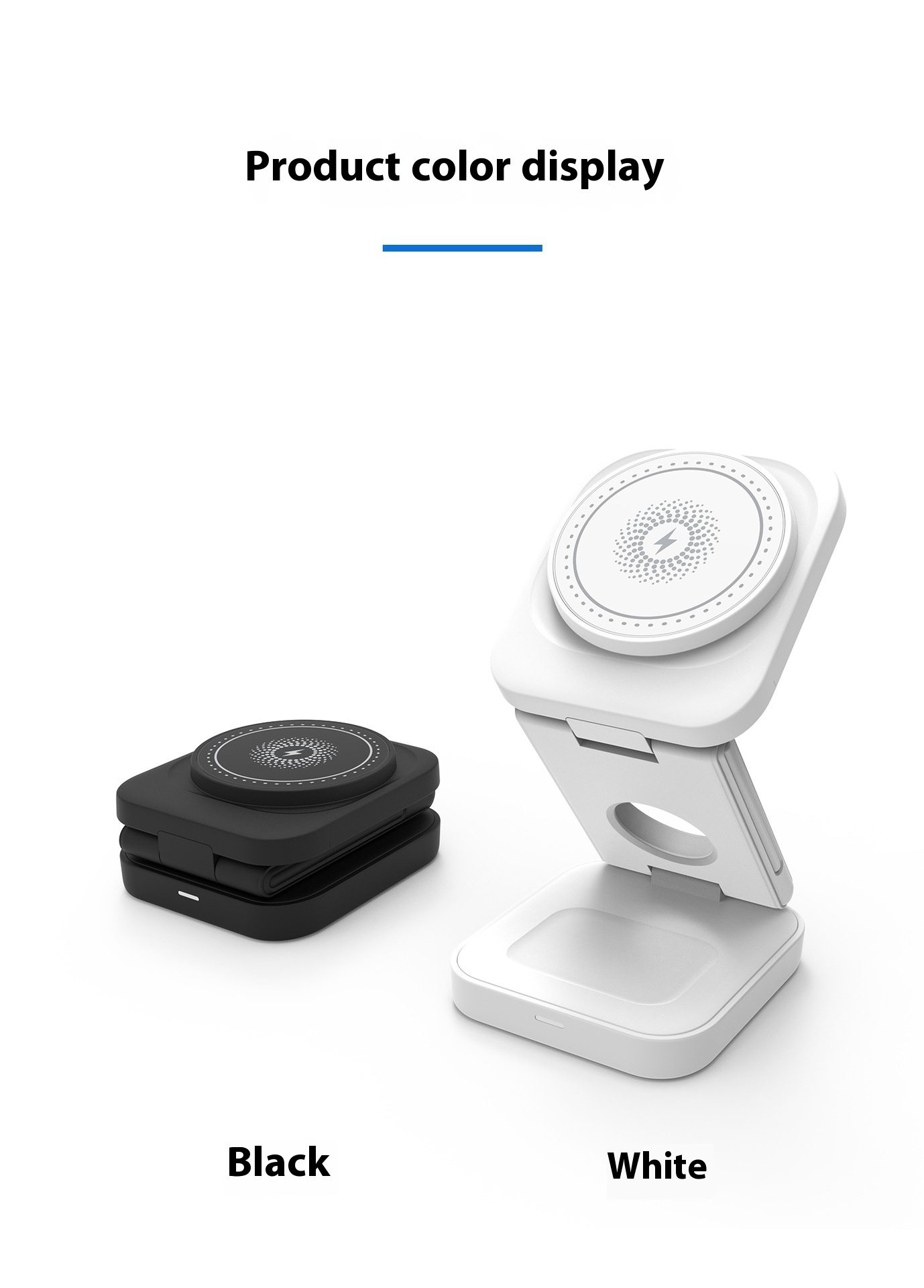The Tri-Fold 30W: 3-in-1 Magnetic Charging Station