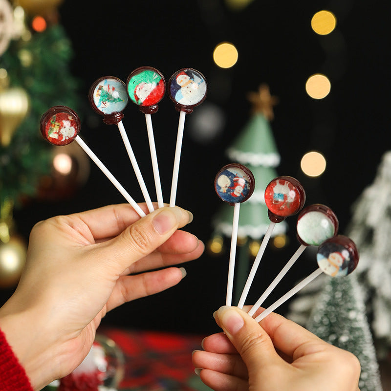 X-mas Star Lollipops