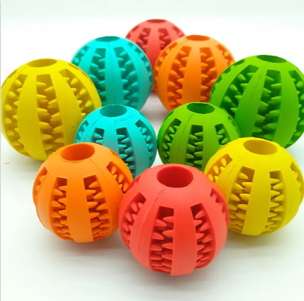 Treat-Toss Ball: Interactive Slow Feeder Dog Ball
