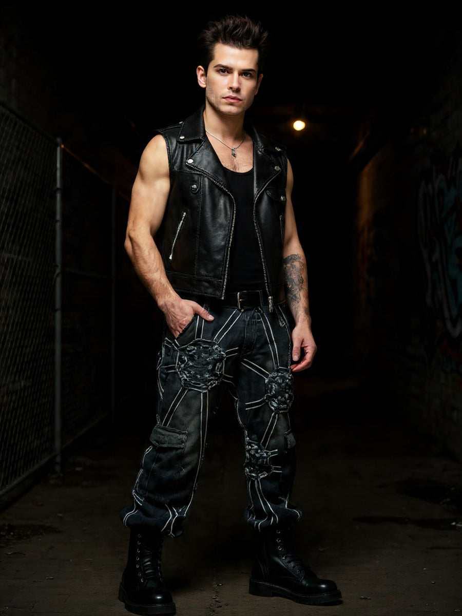The Arachno-Denim: 2000s Punk Urban Streetwear
