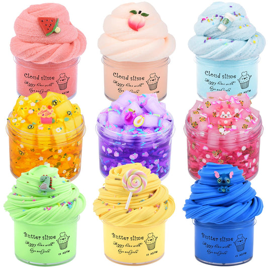 Fun Sensory Slime Kit (9ct)