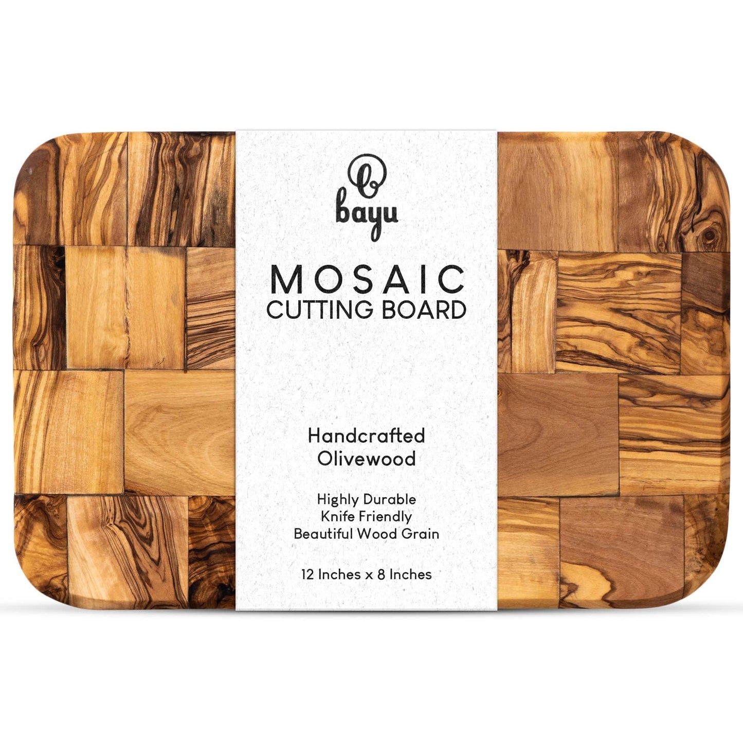 Premium Olive Wood Cutting & Charcuterie Board