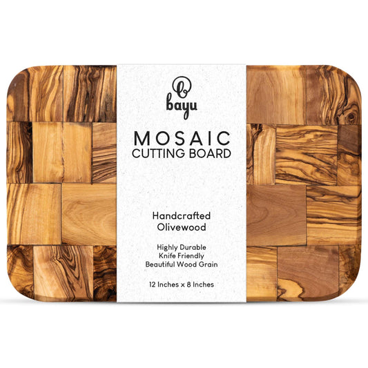 Premium Olive Wood Cutting & Charcuterie Board