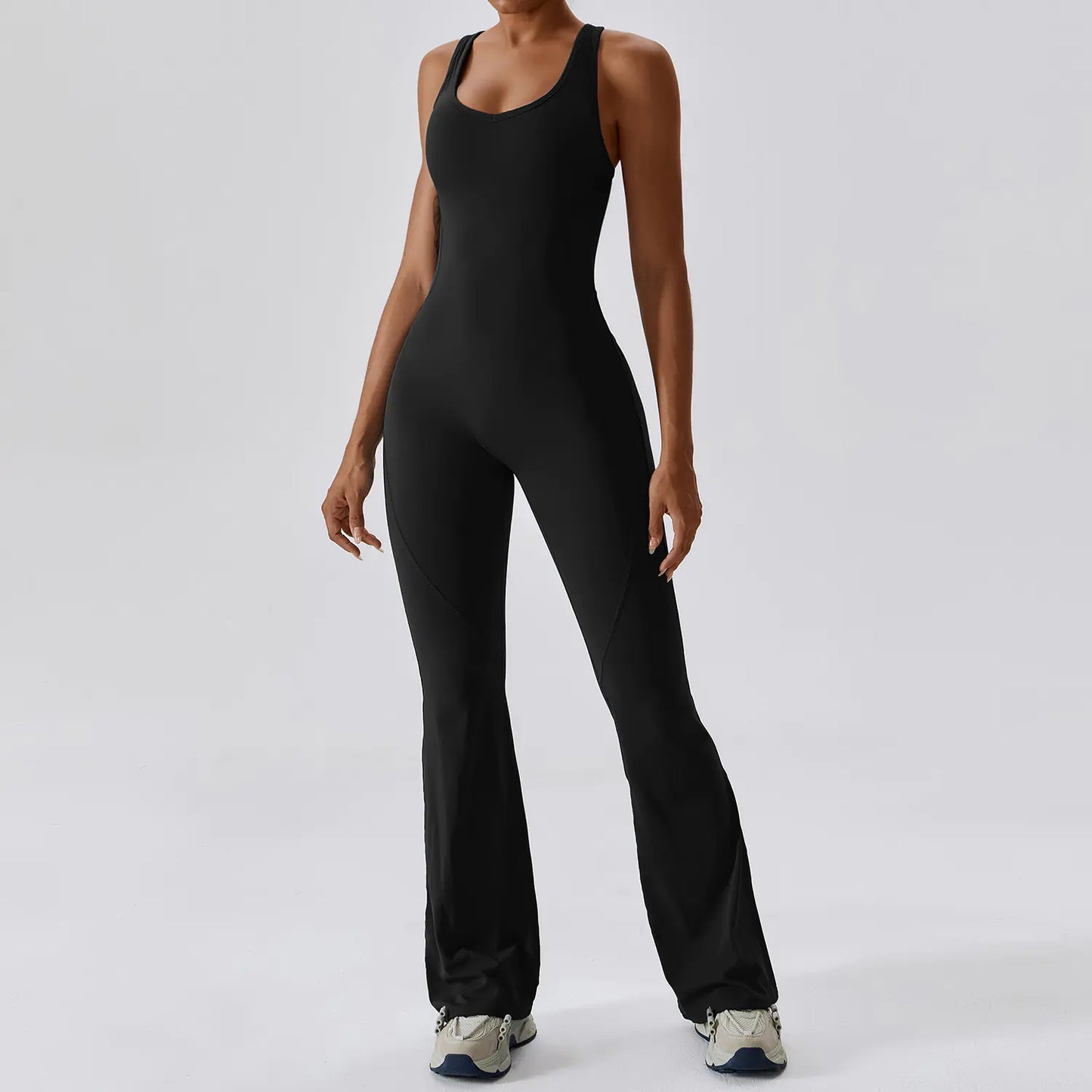 Nova-Flare: Flared Jumpsuit