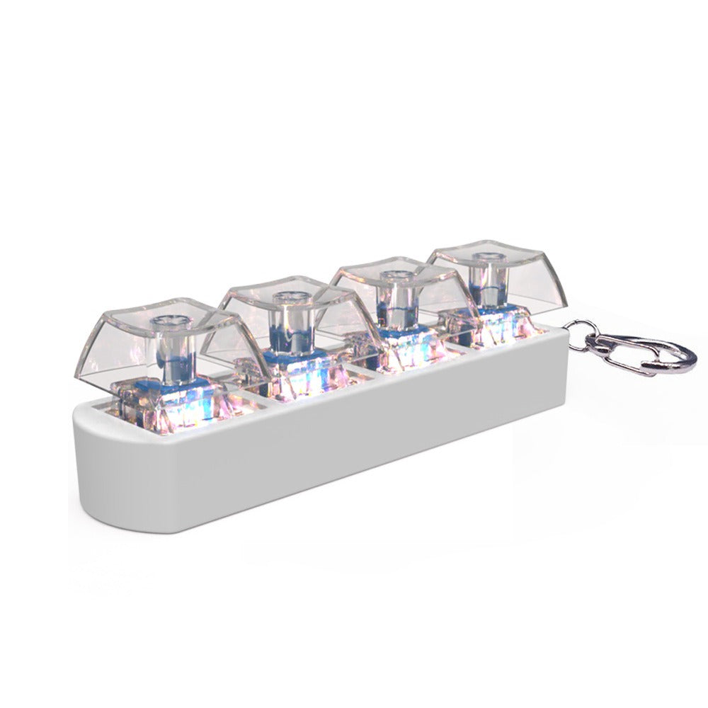 The Click-Key : 4-Key Mechanical Fidget Toy