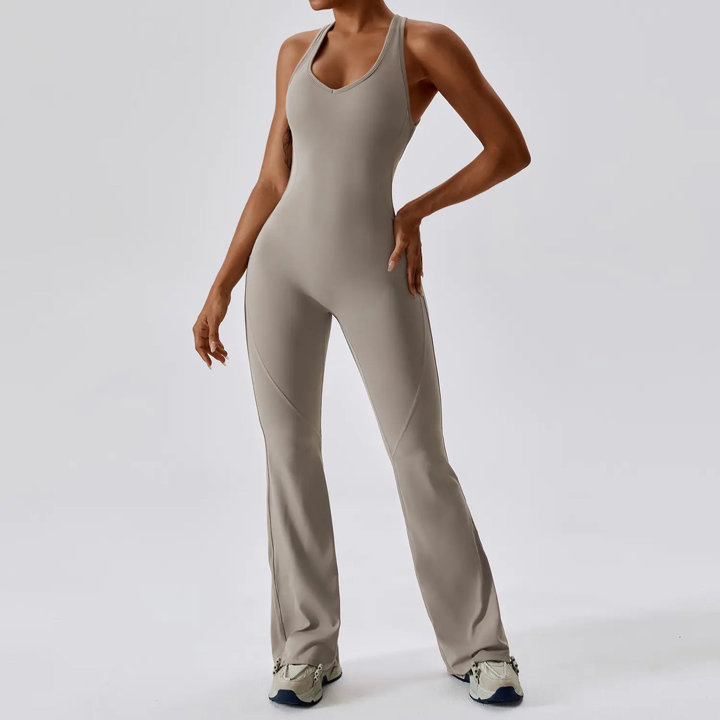 Nova-Flare: Flared Jumpsuit
