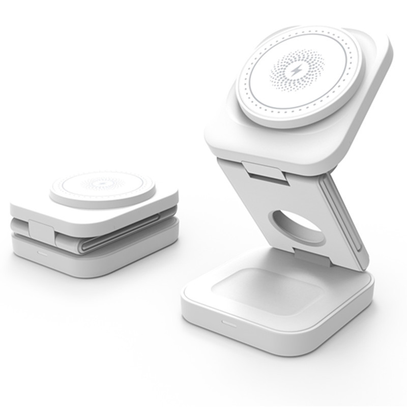 The Tri-Fold 30W: 3-in-1 Magnetic Charging Station