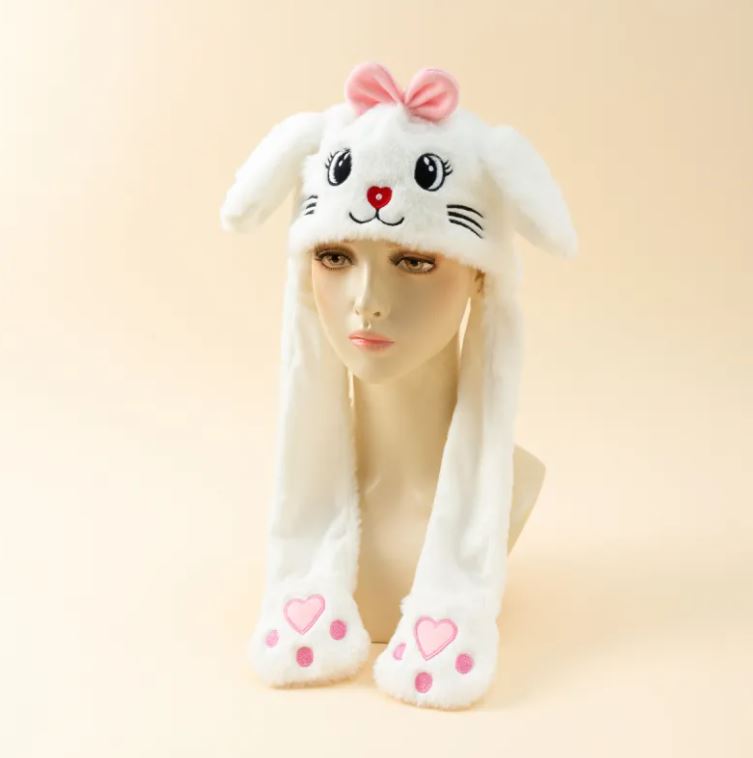 Cute Animal Wiggle Ear Hat