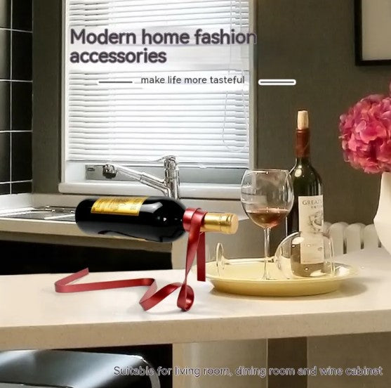 Ribbon Wine Rack (Its Gravity Defying!)