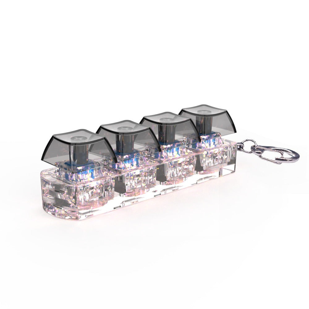 The Click-Key : 4-Key Mechanical Fidget Toy