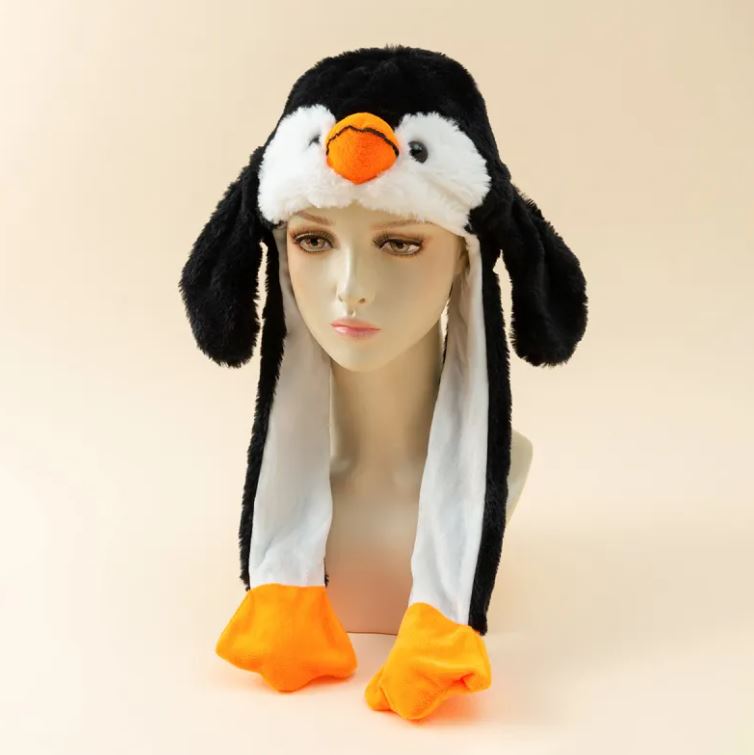 Cute Animal Wiggle Ear Hat