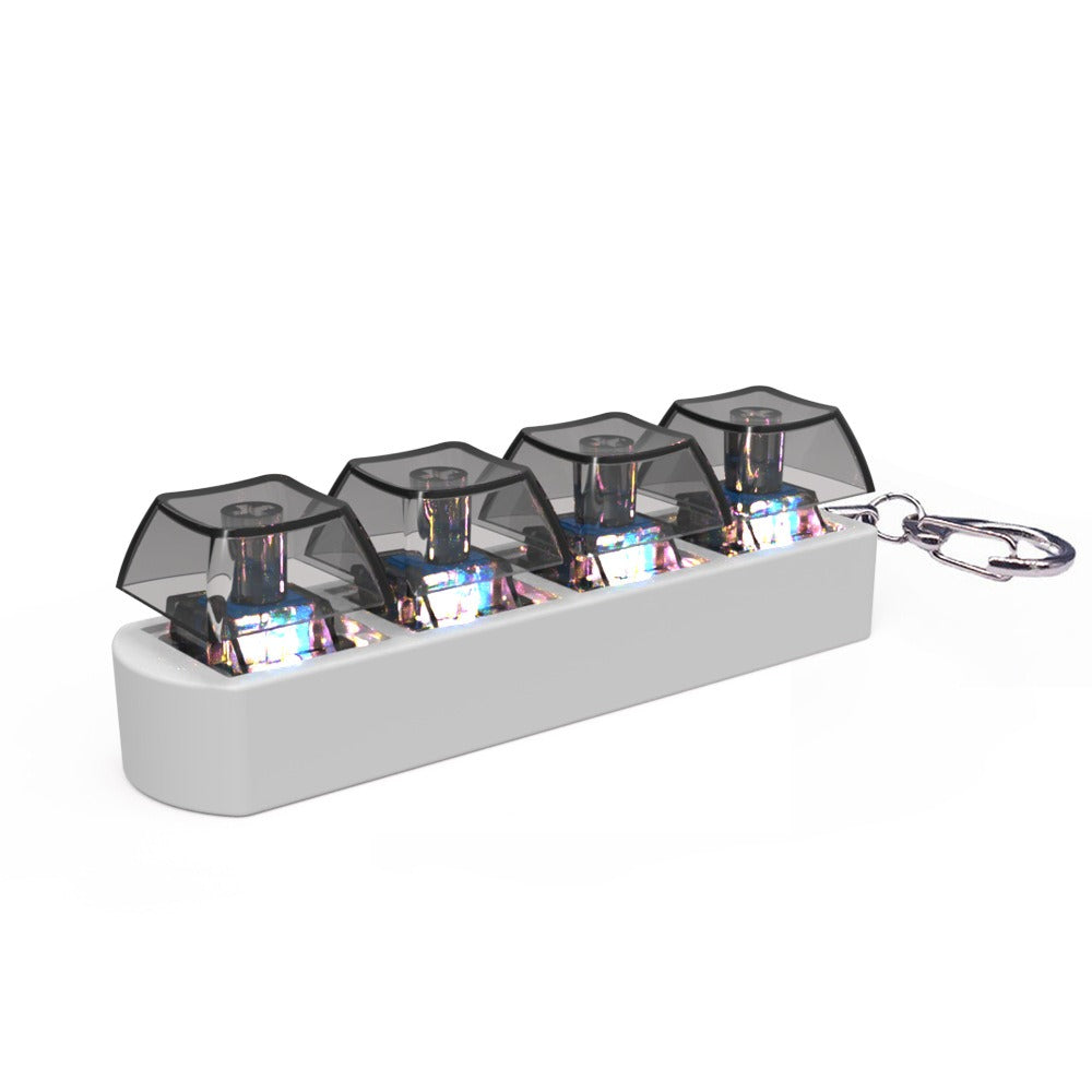 The Click-Key : 4-Key Mechanical Fidget Toy