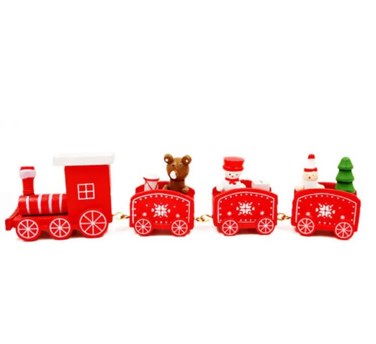 Wooden Holiday Train